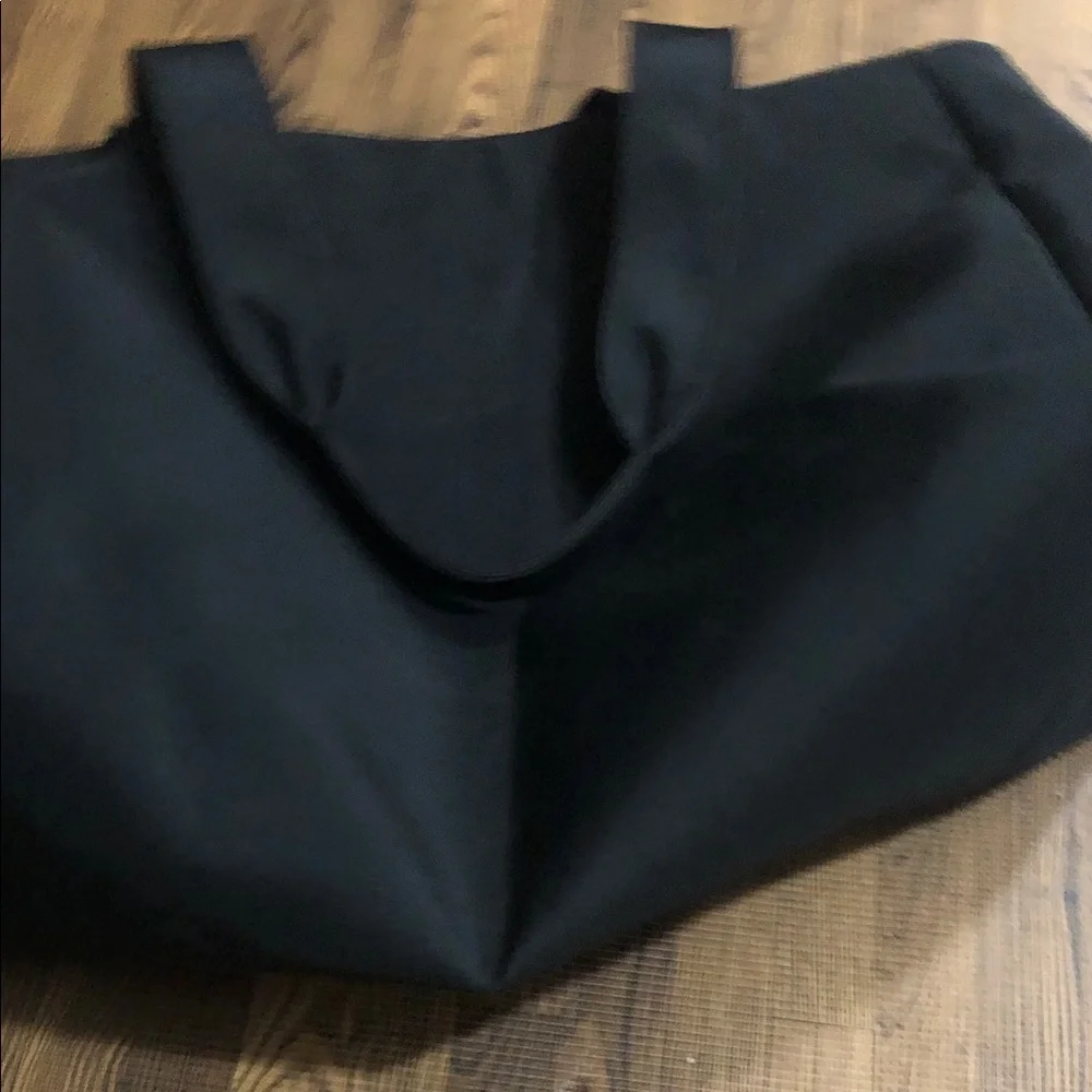 Black Sequin Logo Tote Bag - Designer-Inspired Everyday Carry